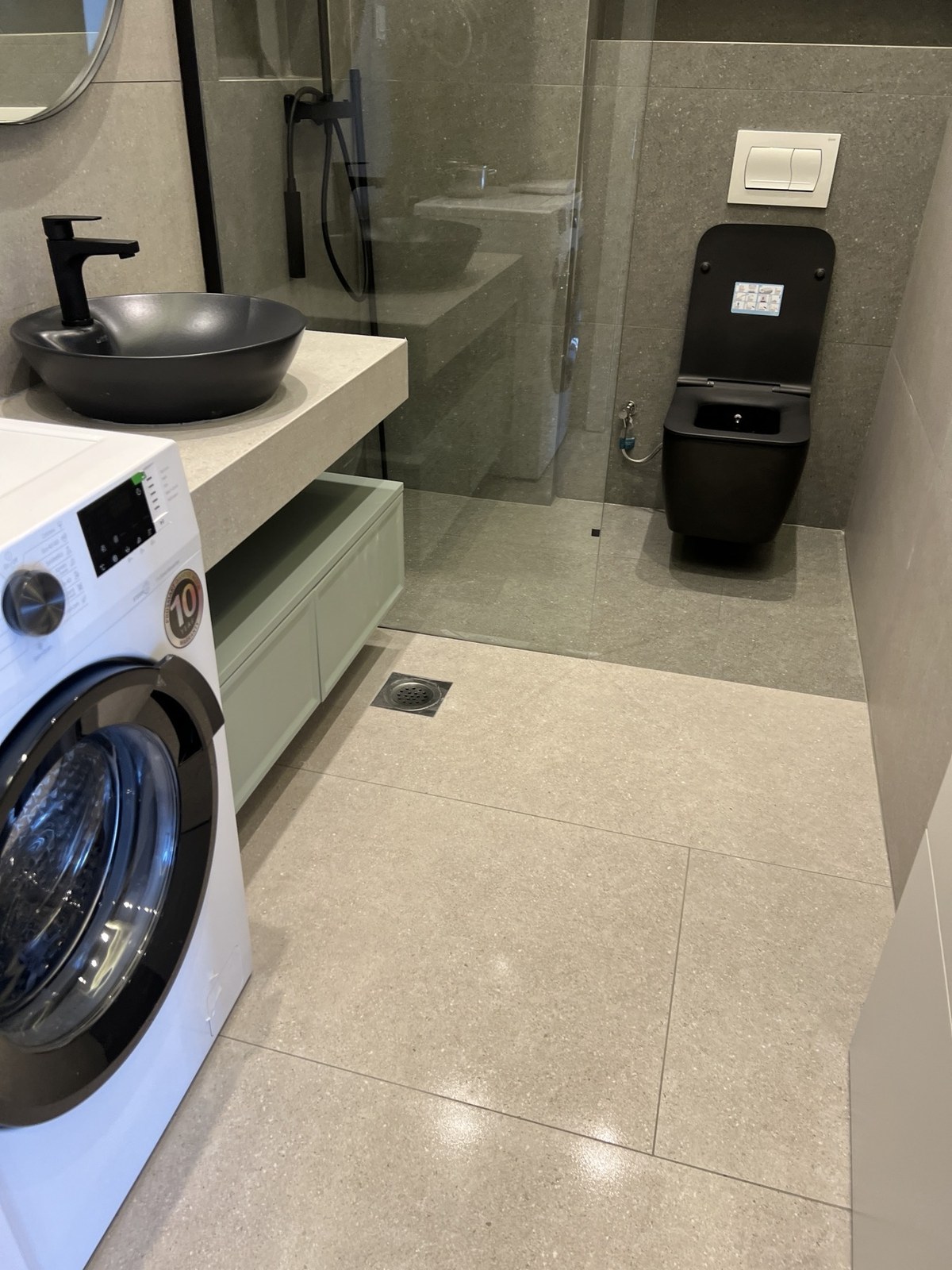 Bathroom after deep cleaning
